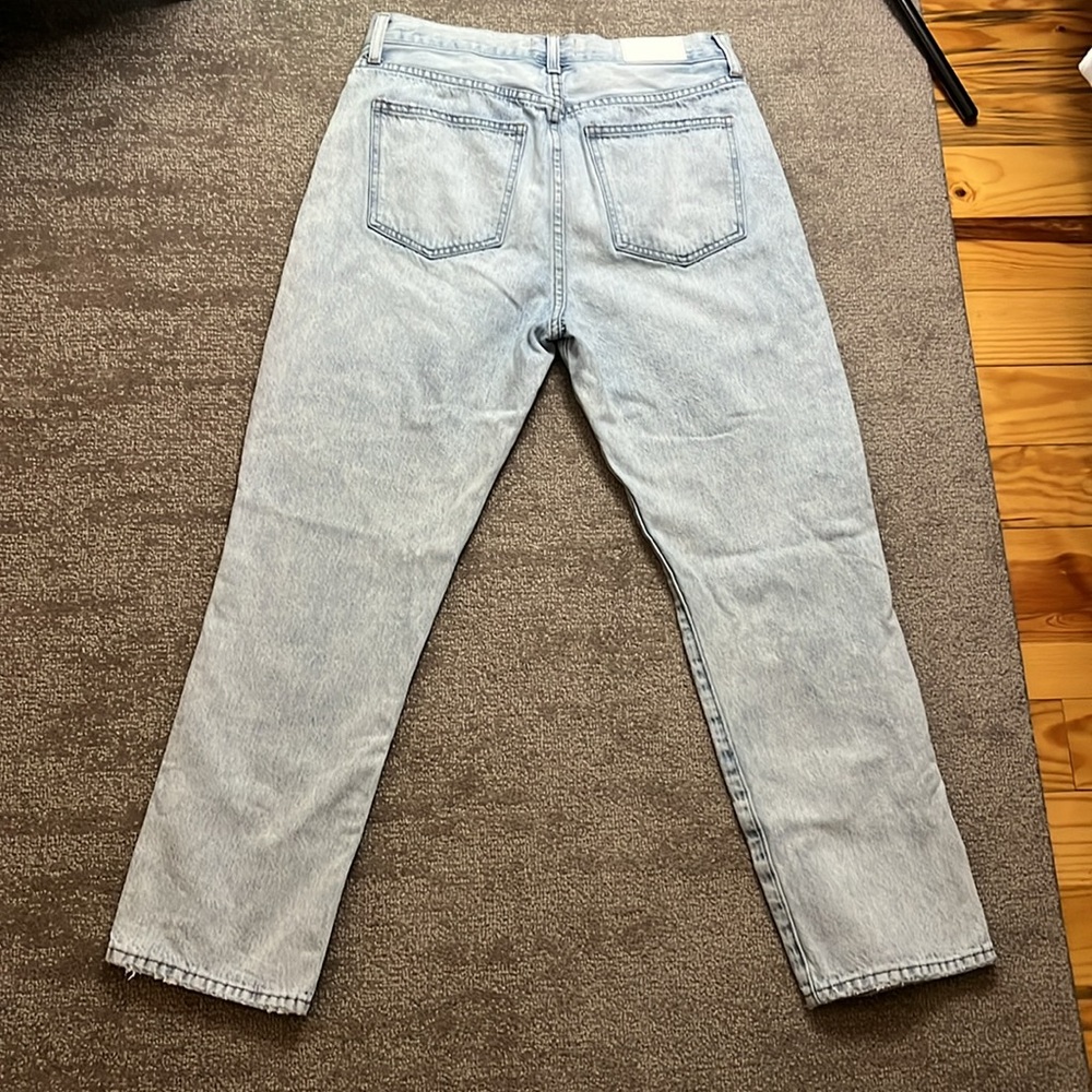 Pistola Acid-Wash High Rise Straight Leg Jeans Size 29 - Picture 8 of 10